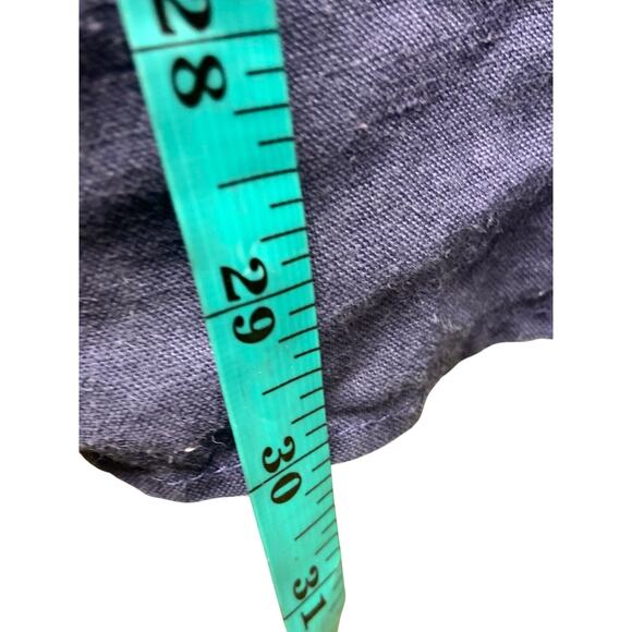 Ellen Tracy Linen Top Double Pocket 3/4 Sleeves Blouse Size 1X - Picture 11 of 11